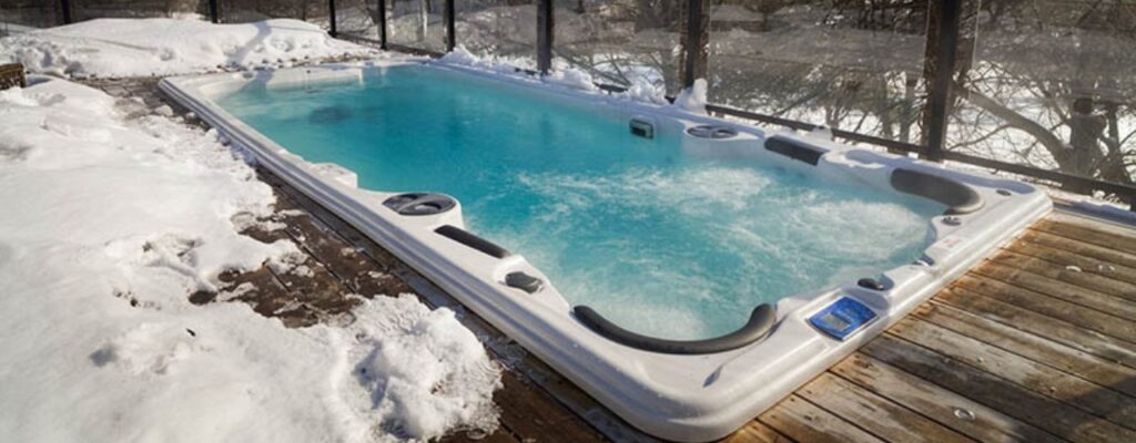 19 foot fx swim spa in snow-sm - Copy