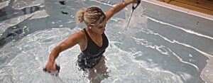 Enhance your workout with a swim spa
