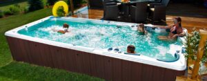Teach your children to swim at home with your very own swim spa