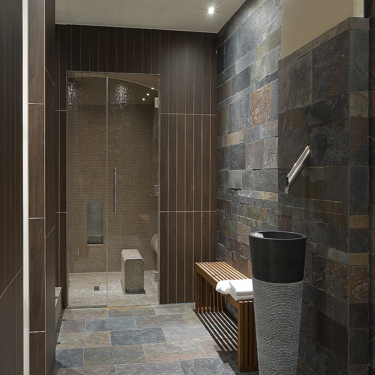 Bespoke Tiled Steam Room