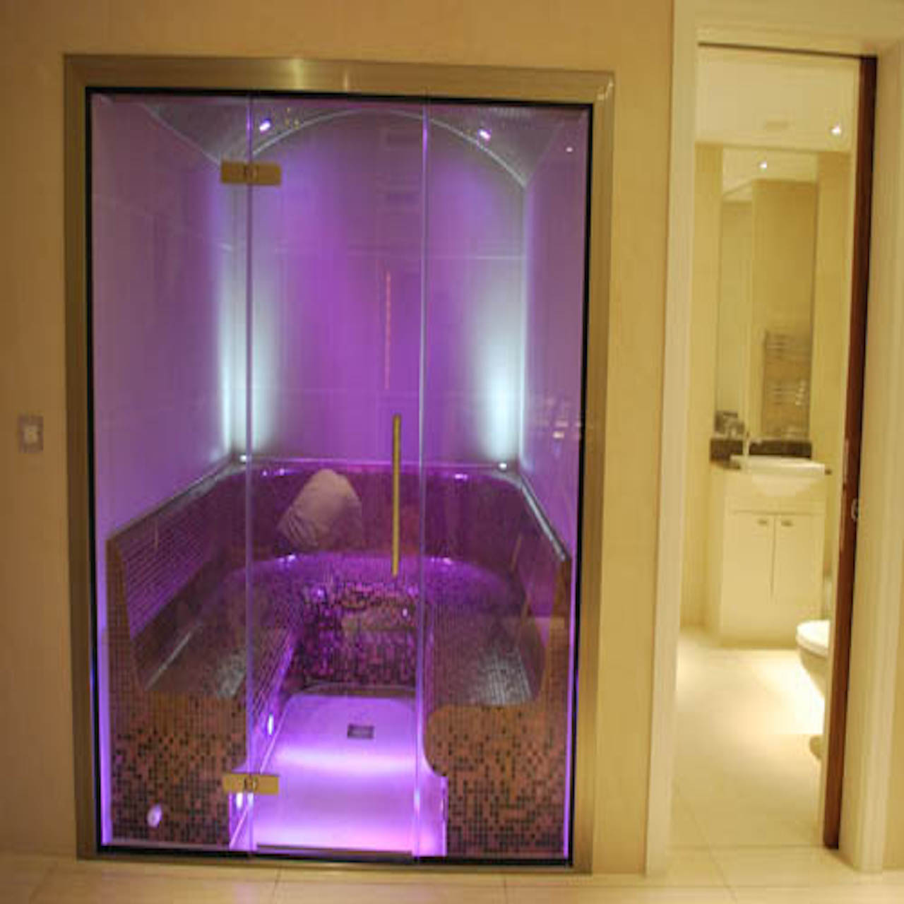 Bespoke Tiled Steam Room