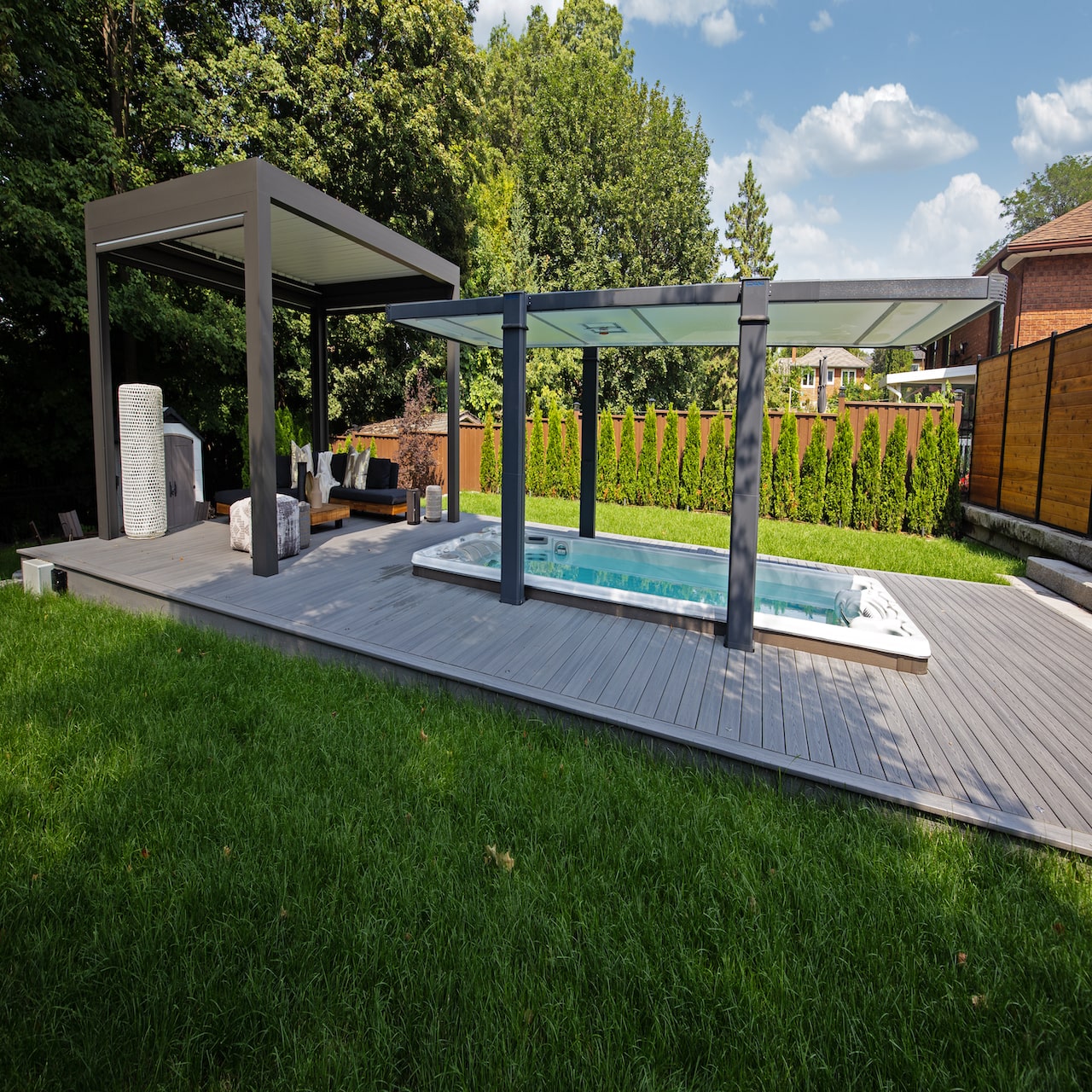 Hydropool Executive Collection Self Cleaning Swim Spa Executive Trainer 19EX