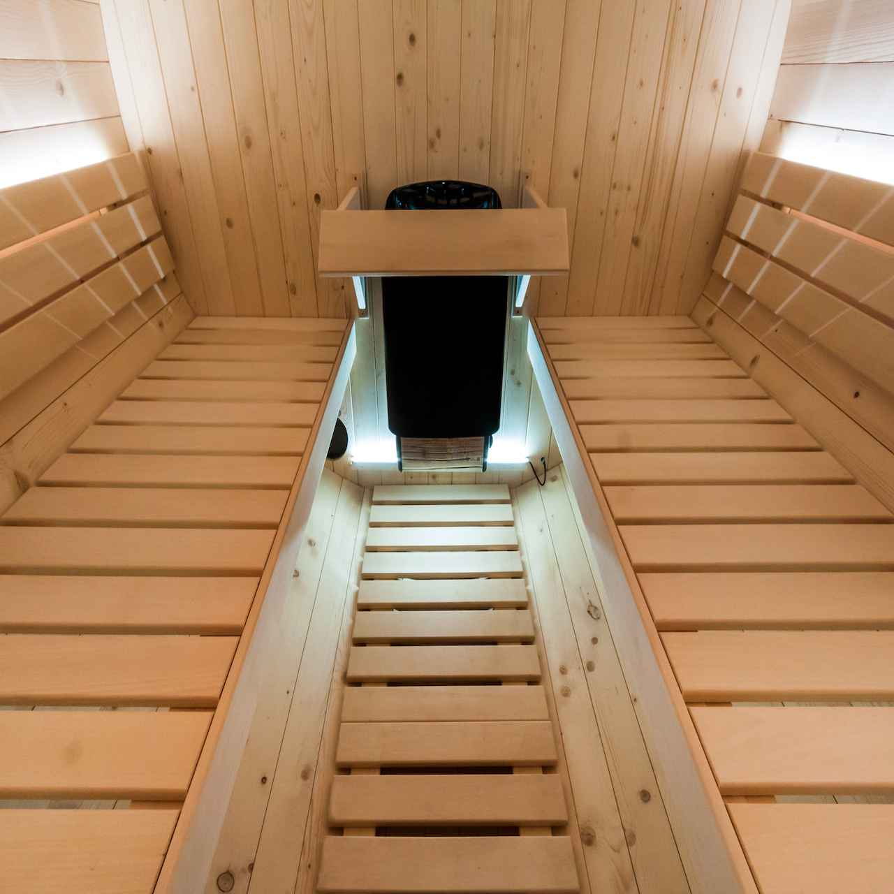 Outdoor Barrel Sauna Electric Large