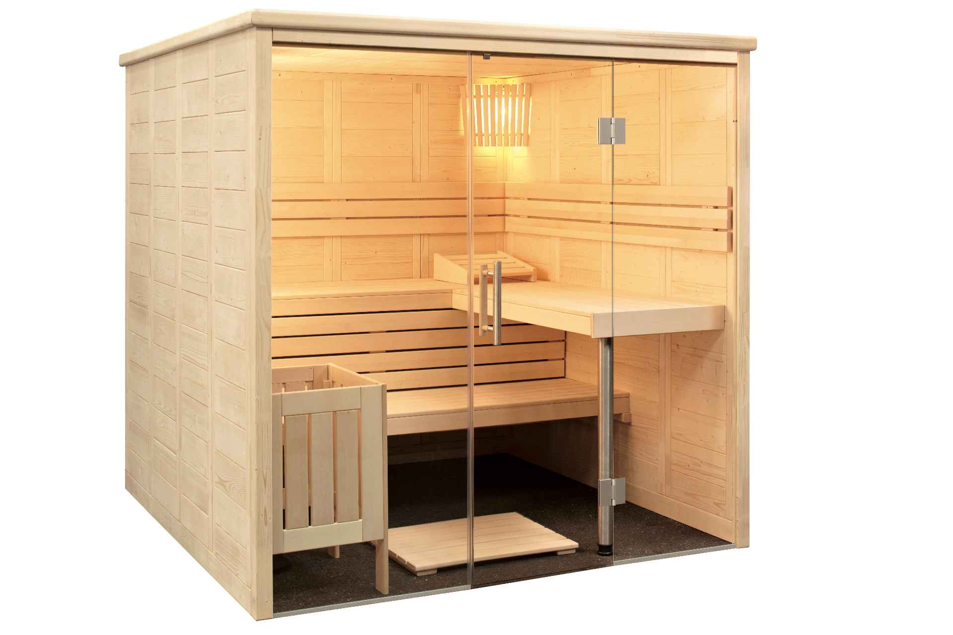 Radiant sauna