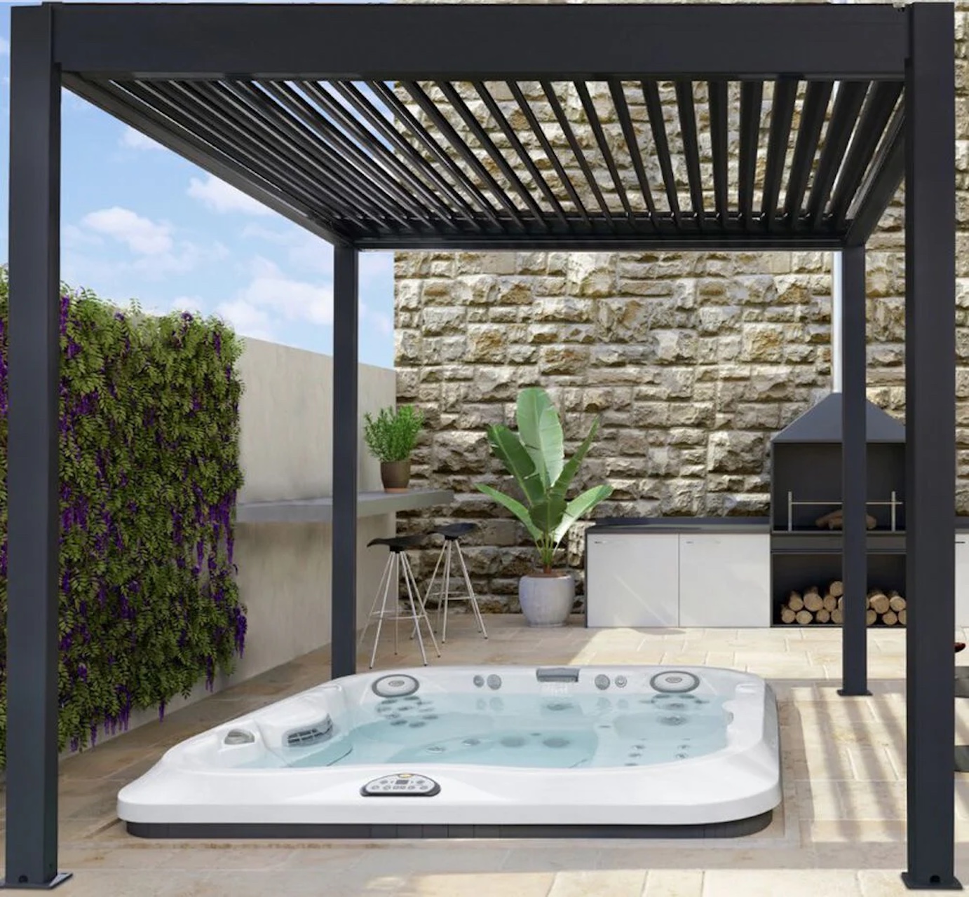 The Hot Tub and Swim Spa Company Pergola for Hot Tubs