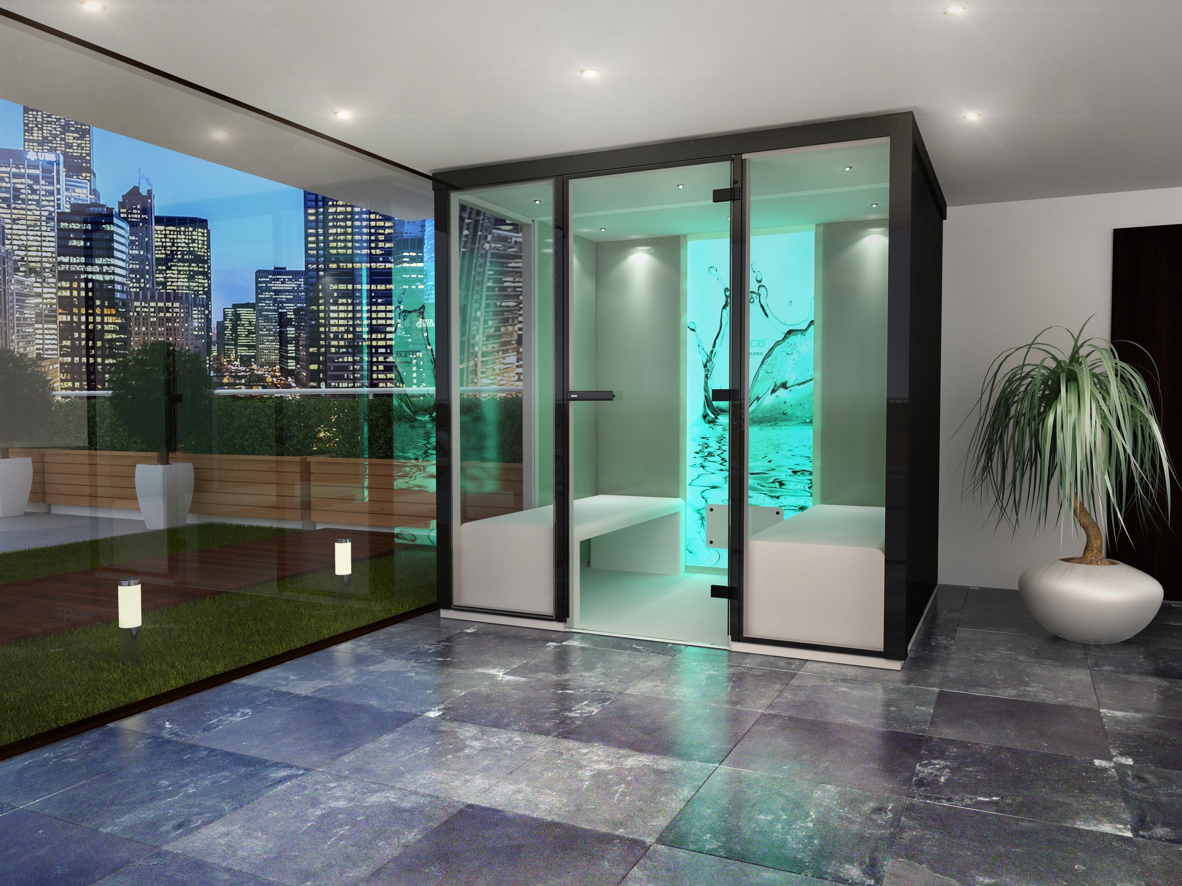 Tylo Panacea Steam Room 2525 2B