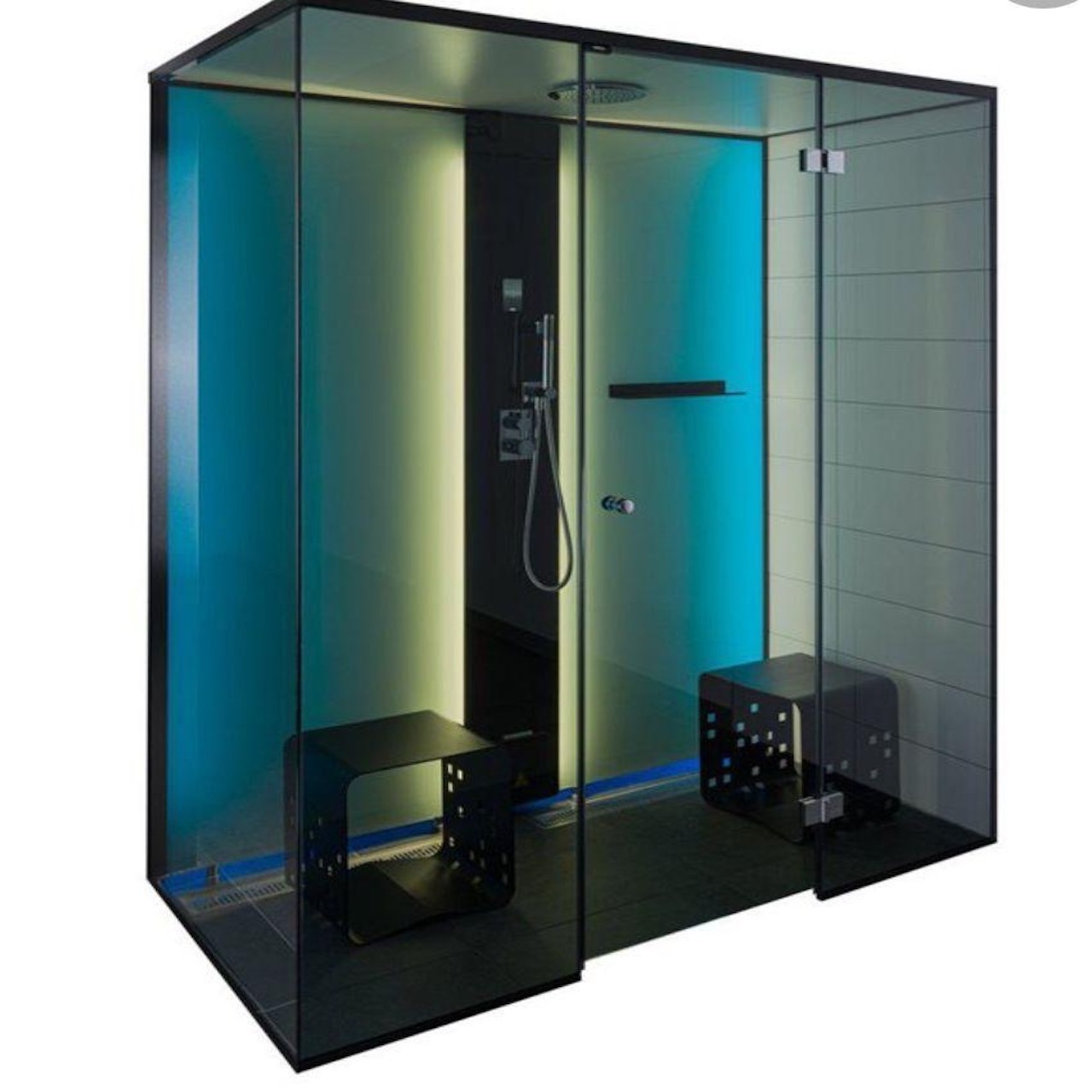 Tylo Vista Steam Shower 160 Left